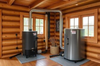 Дизельное отопление деревянного дома