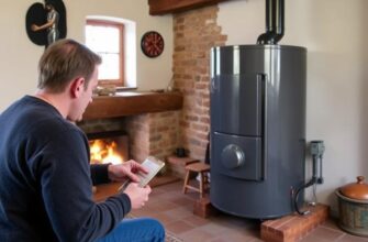 Отопление загородного дома дизельным котлом